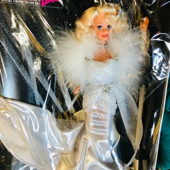Barbie The Movie Doll, Margot Robbie as , Collectible Doll Wearing Blue